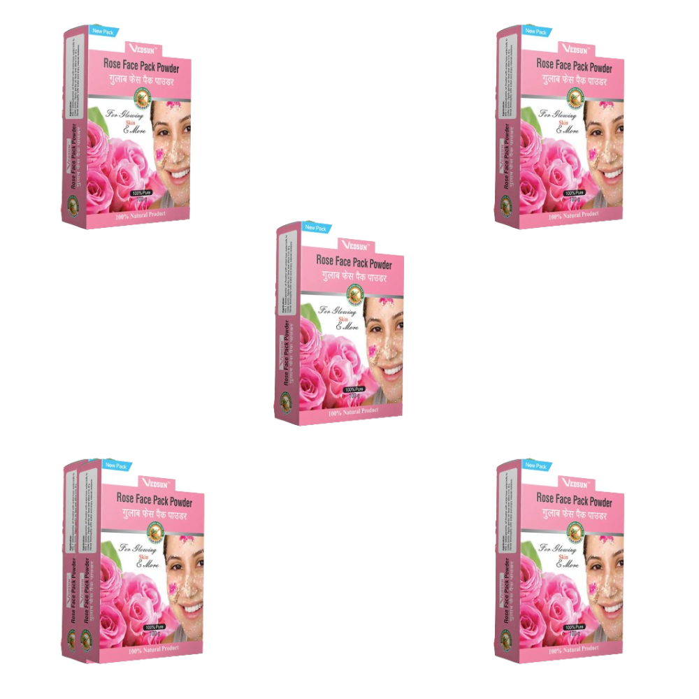 Vedsun Naturals Rose Face Pack for Face and Skin | Grocsy