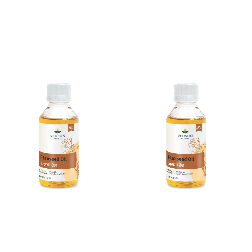 Vedsun Naturals Flax Seed Oil Alsi Ka Tel Pure Omega 3 Rich | Grocsy