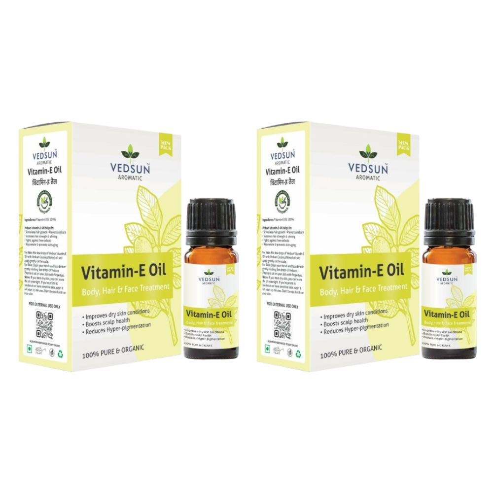 Vedsun Naturals Vitamin E Oil Pure & Organic for Skin | Grocsy