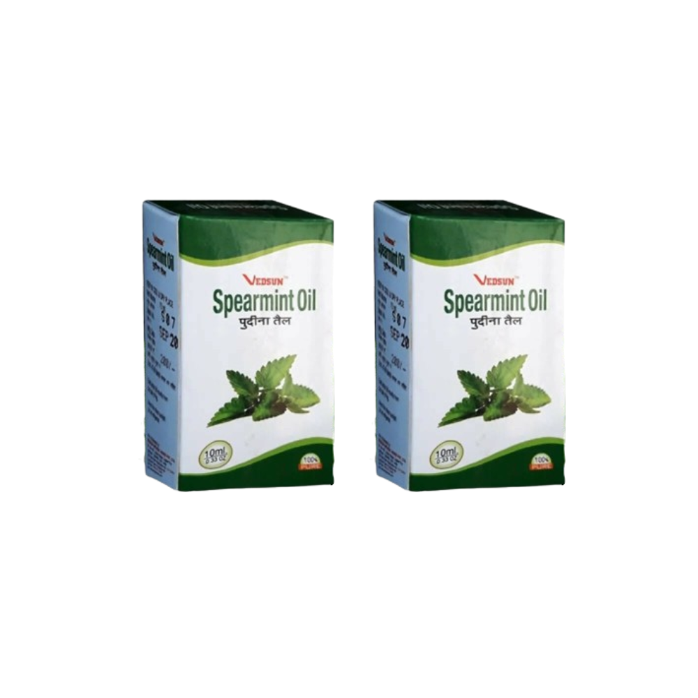 Vedsun Naturals Spearmint Oil Pure & Organic for Skin | Grocsy