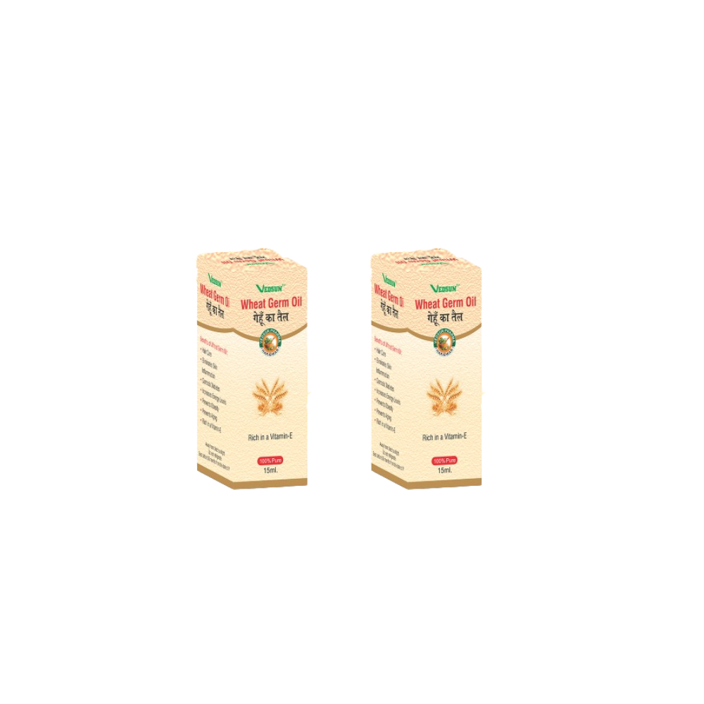 Vedsun Naturals Wheat Germ Essential Oil Pure & Organic for Skin | Grocsy