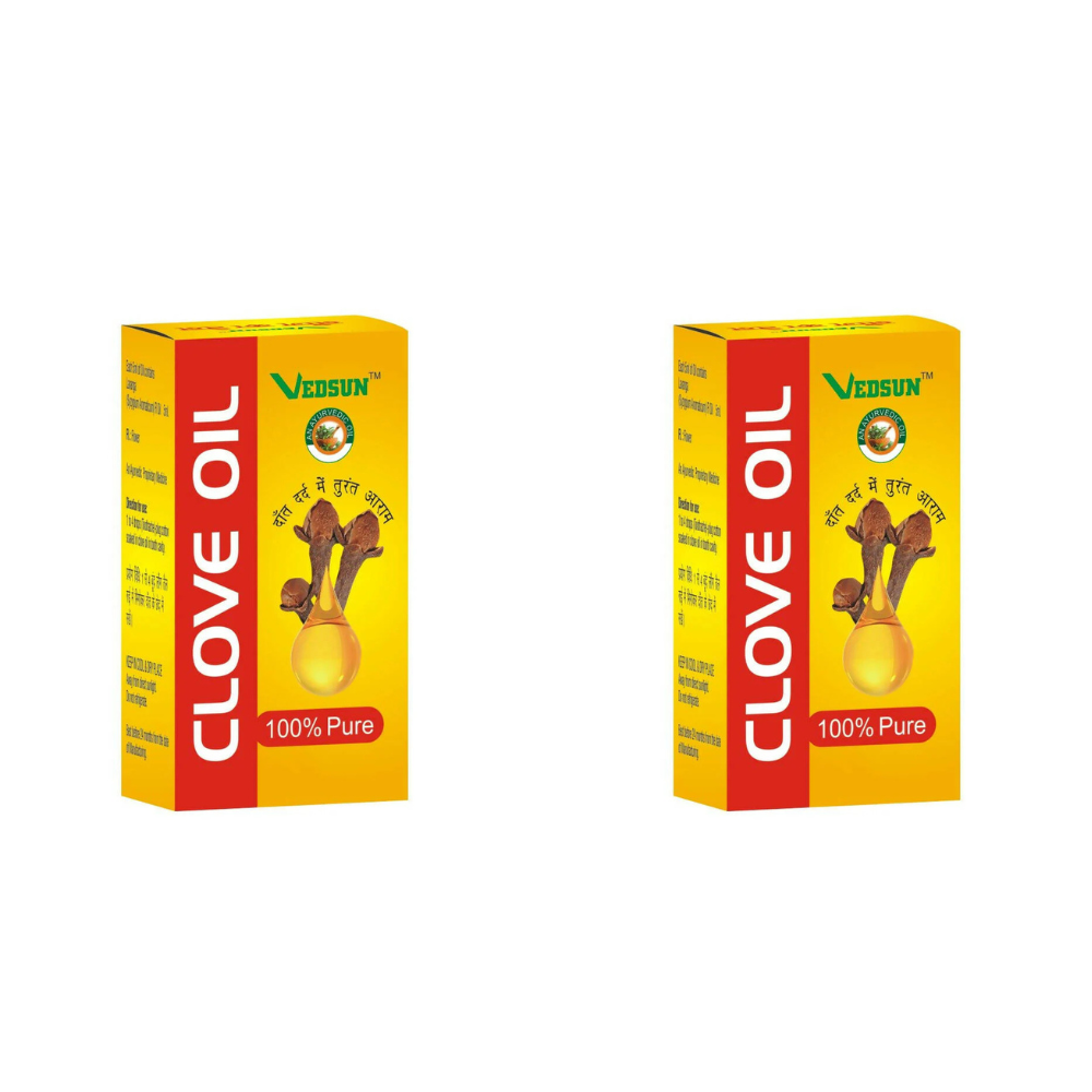 Vedsun Naturals Clove Oil Pure & Organic For Skin | Grocsy