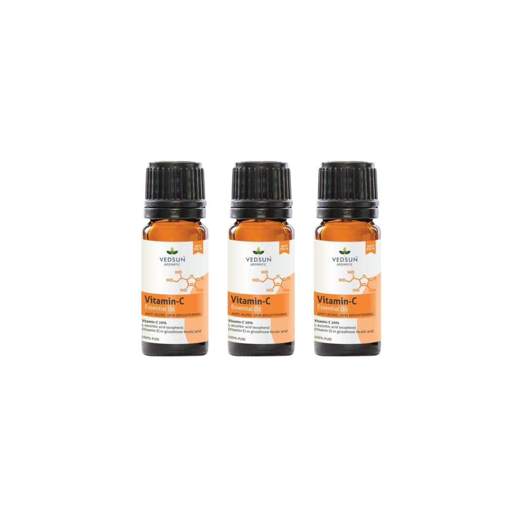 Vedsun Naturals Vitamin C Face Serum Anti Ageing Daily Glow for Men & Women | Grocsy