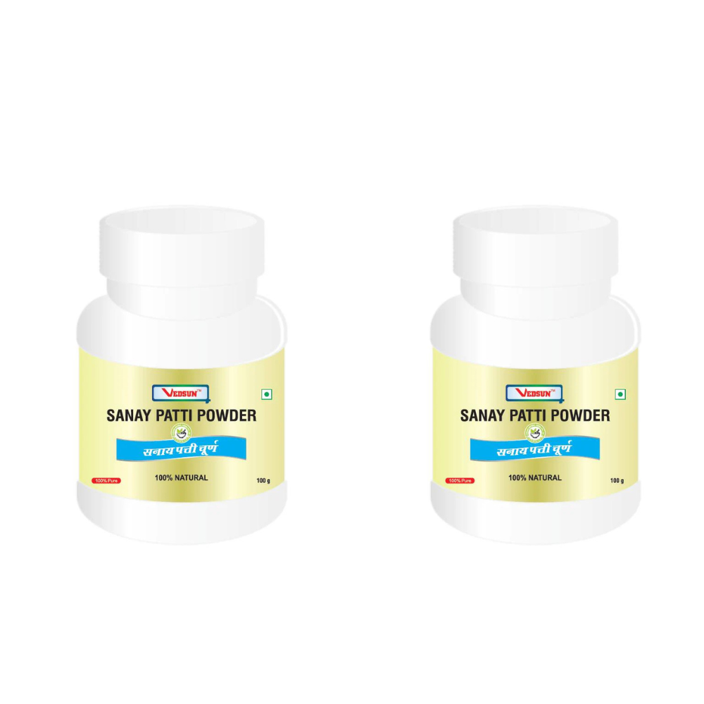 Vedsun Naturals Sanay Patti Powder for Men and Women | Grocsy