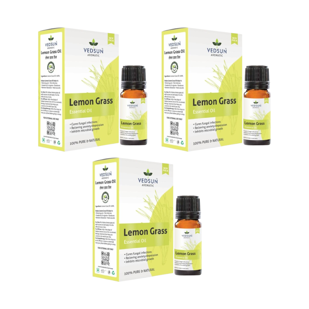 Vedsun Naturals Lemon Grass Essential Oil | Grocsy