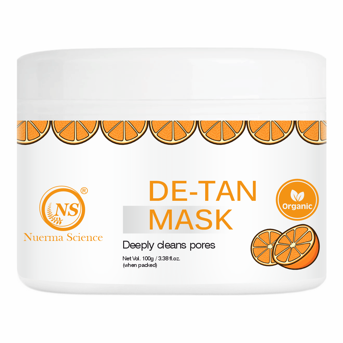 Nuerma Science De-Tan Face Mask | Treats Pigmentation & Restores Natural Glow | Grocsy