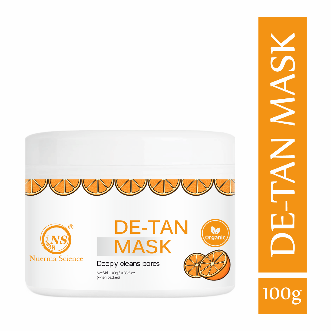 Nuerma Science De-Tan Face Mask | Treats Pigmentation & Restores Natural Glow | Grocsy