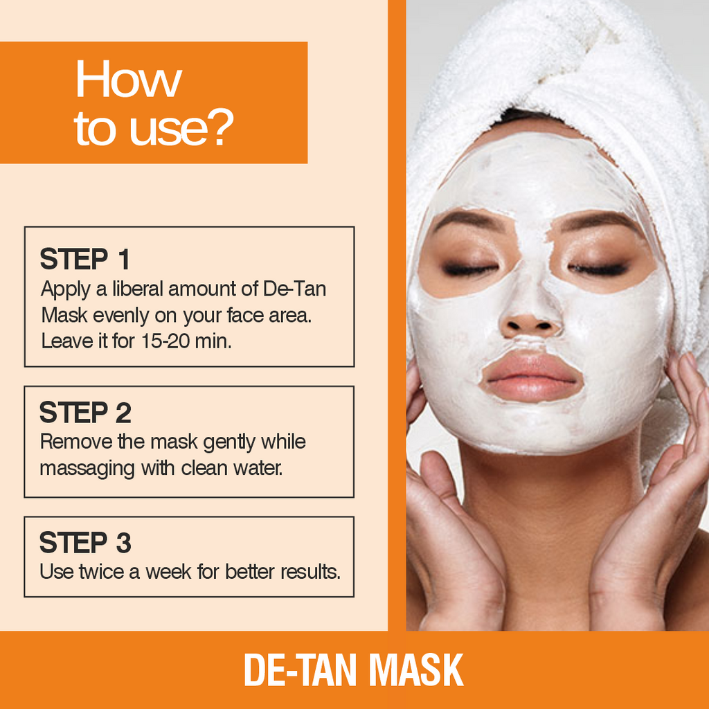 Nuerma Science De-Tan Face Mask | Treats Pigmentation & Restores Natural Glow | Grocsy