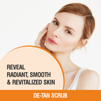 Nuerma Science De-Tan Face Scrub | Removes Blackheads, Whiteheads & Controls Excess Oil | Grocsy