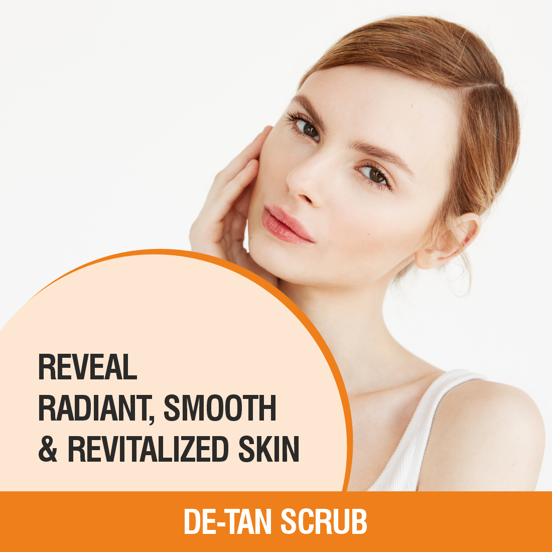 Nuerma Science De-Tan Face Scrub | Removes Blackheads, Whiteheads & Controls Excess Oil | Grocsy