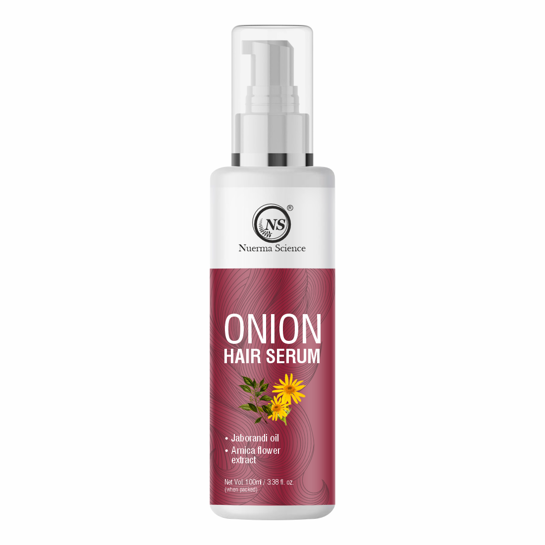 Nuerma Science Onion Hair Serum with Jaborandi Oil | Grocsy