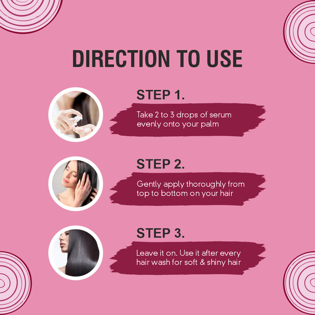 Nuerma Science Onion Hair Serum with Jaborandi Oil | Grocsy