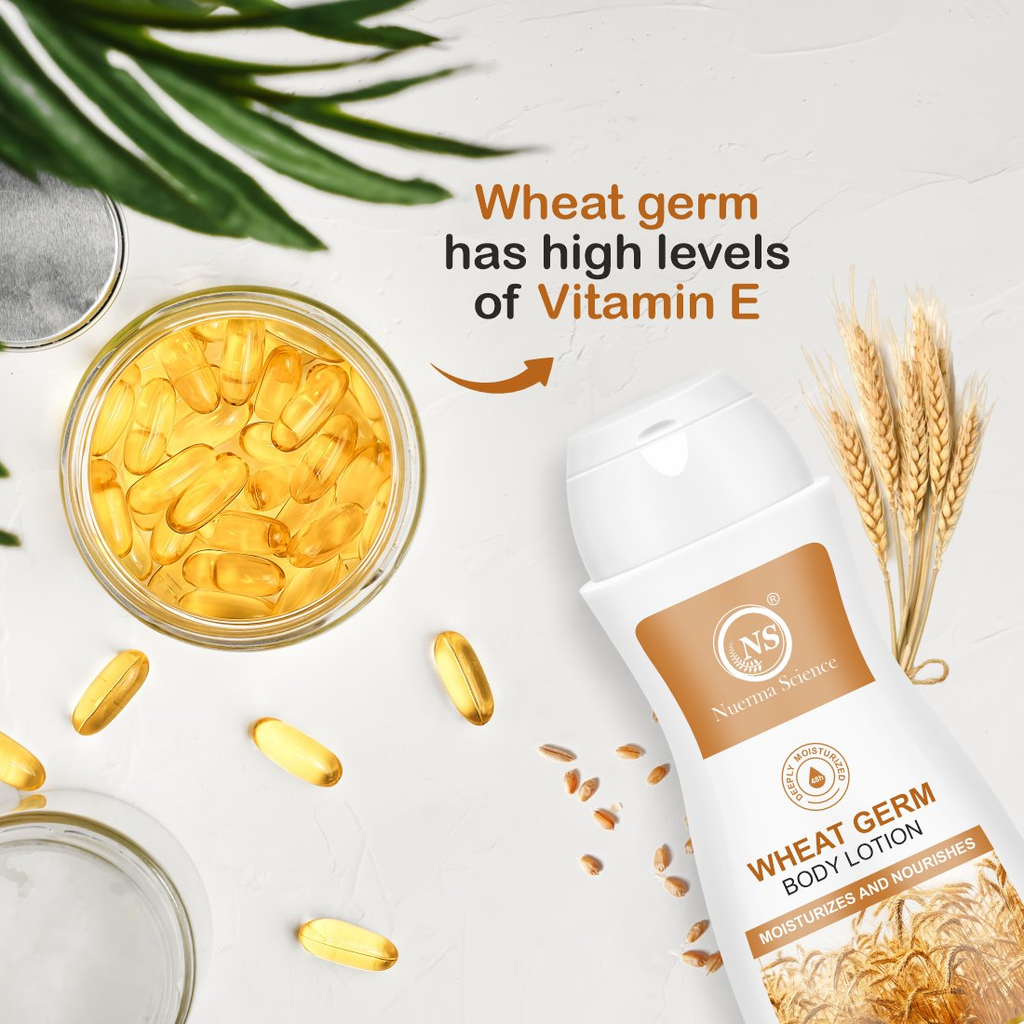 Nuerma Science Wheat Germ Body Lotion to Moisturize & Nourishes Skin | Grocsy