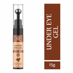 Nuerma Science Under Eye Gel Massage Roll-On to Reduce Dark Circles, Soothes Puffy Eyes | Grocsy