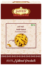 Jaived Ayurveda Haldi Sabut | Grocsy