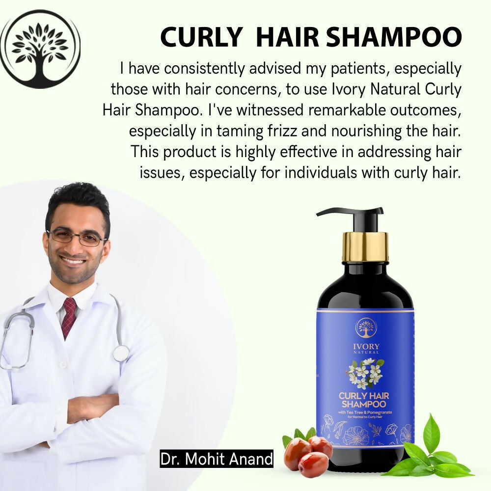 Ivory Natural Curly Hair Shampoo For Smooth, Well-Defined Curls | Grocsy