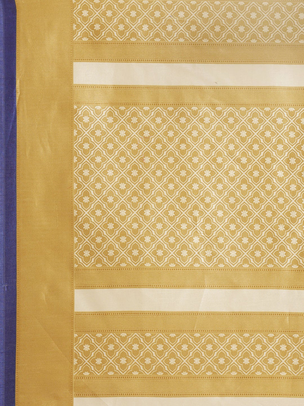 Saree Mall Off-White & Beige Printed Saree | Grocsy