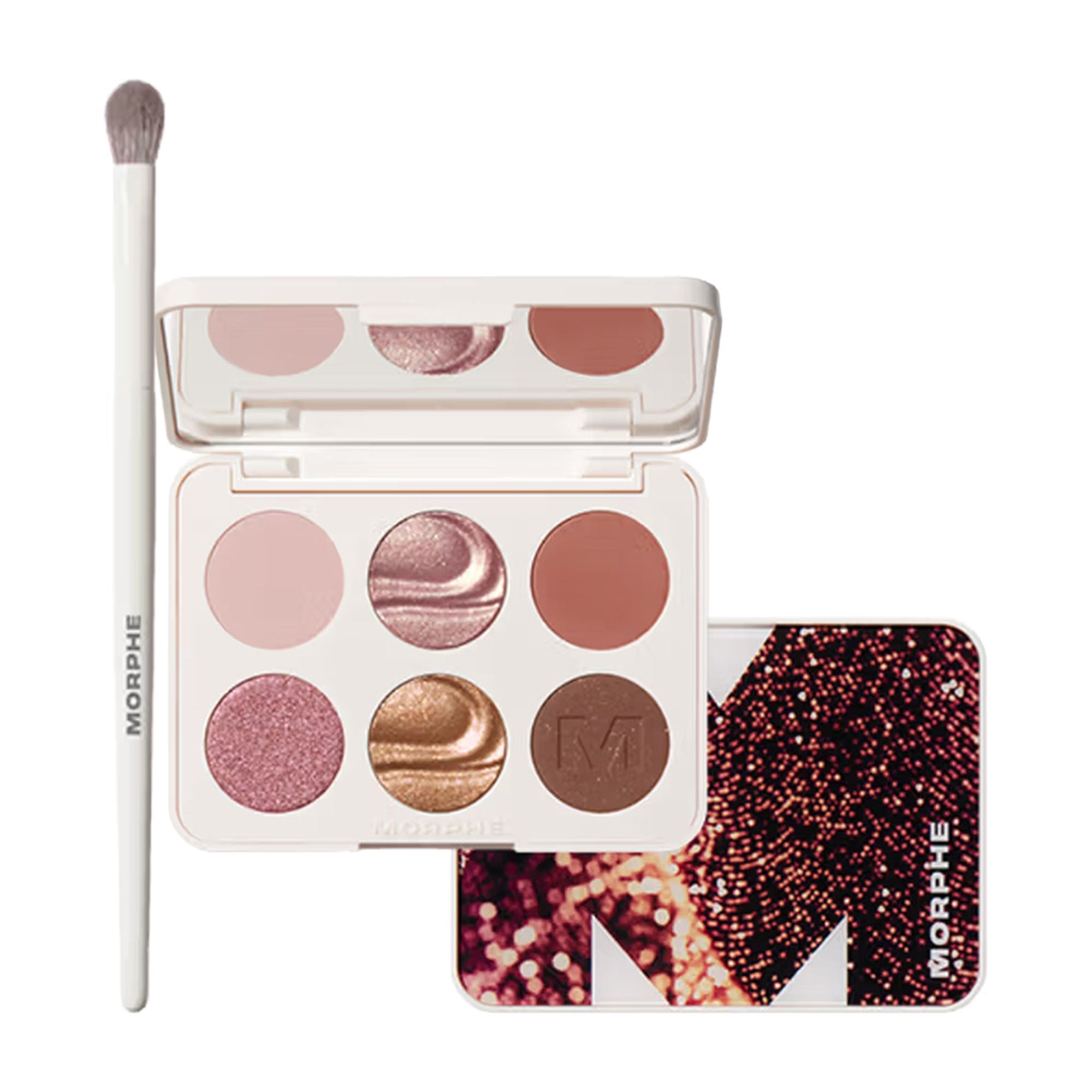 MORPHE M332 Medium Blender Brush + Outer Spice Palette | Grocsy