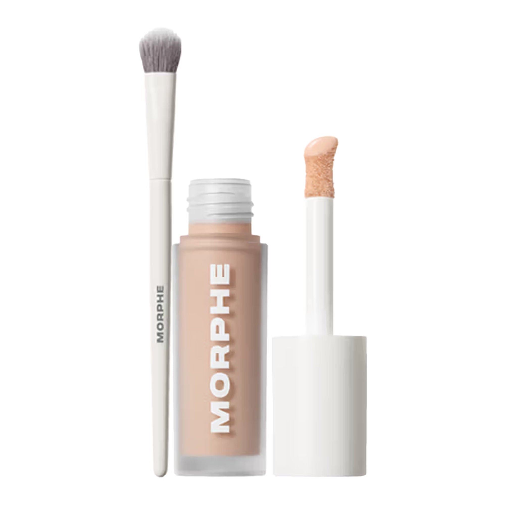 MORPHE M131 Concealer Brush + Wakeup Artist Concealer Buff 4C | Grocsy