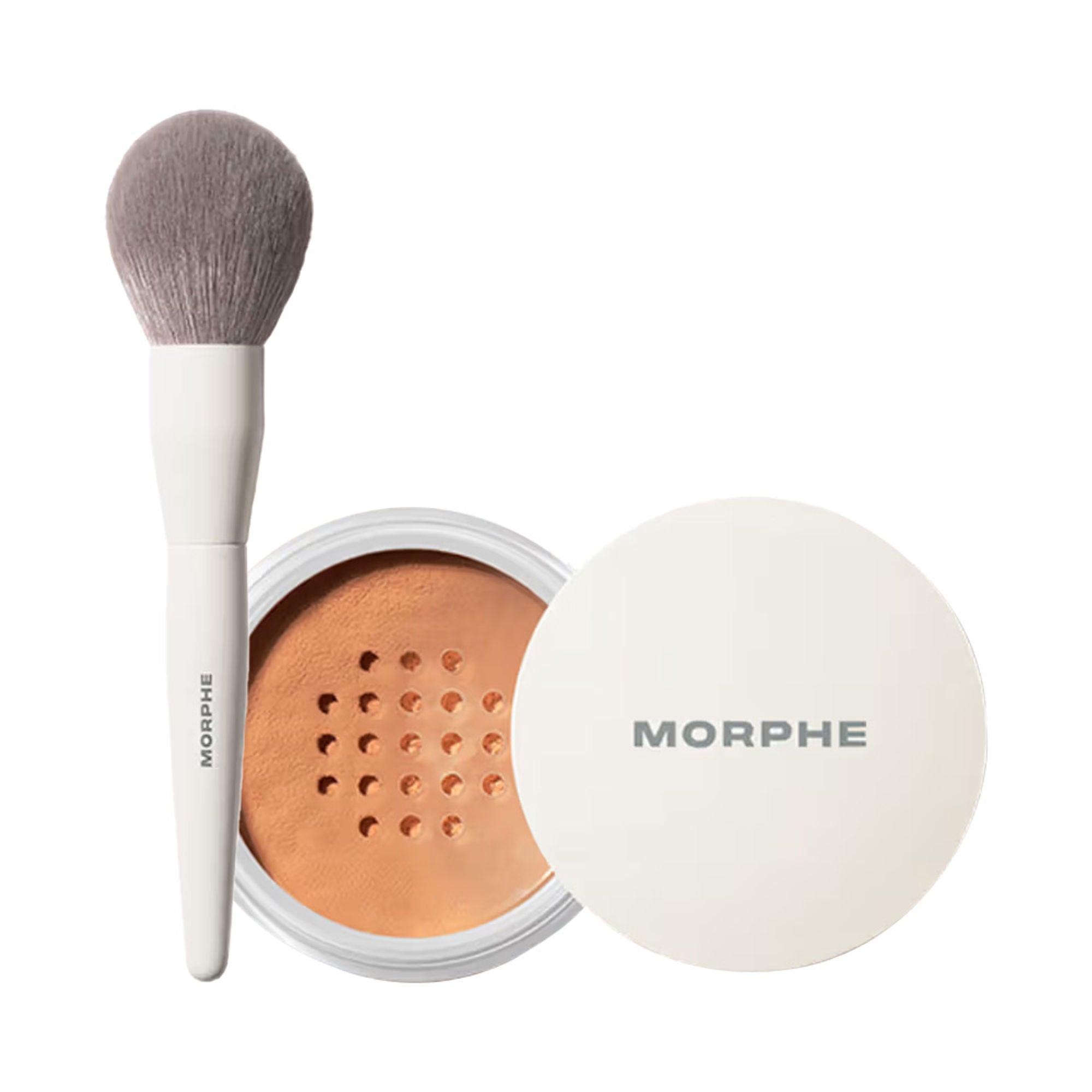 MORPHE M161 Powder Brush + Bake & Set Translucent Rich | Grocsy