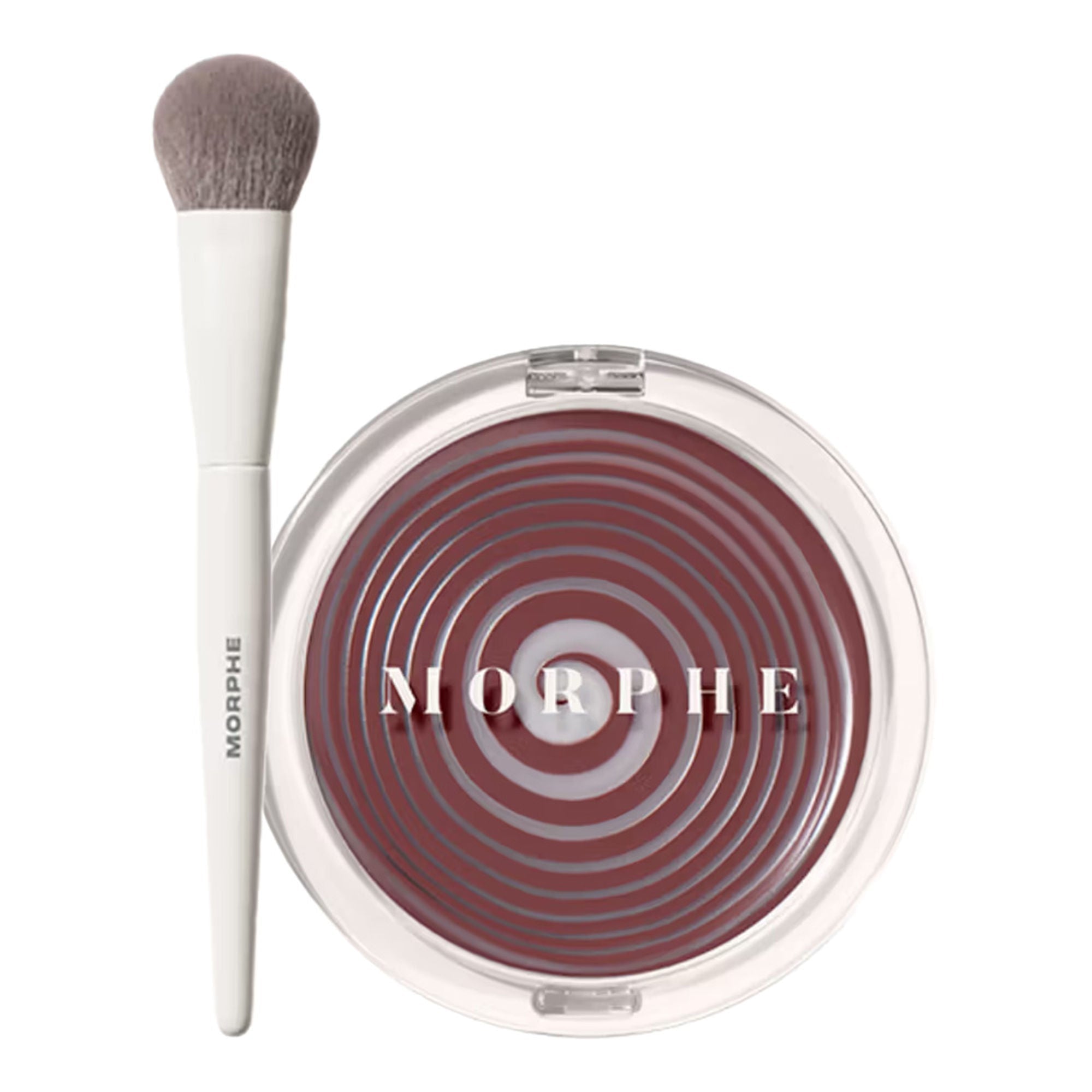 MORPHE M204 Blush Brush + Huephoric Rush Blush Touched | Grocsy