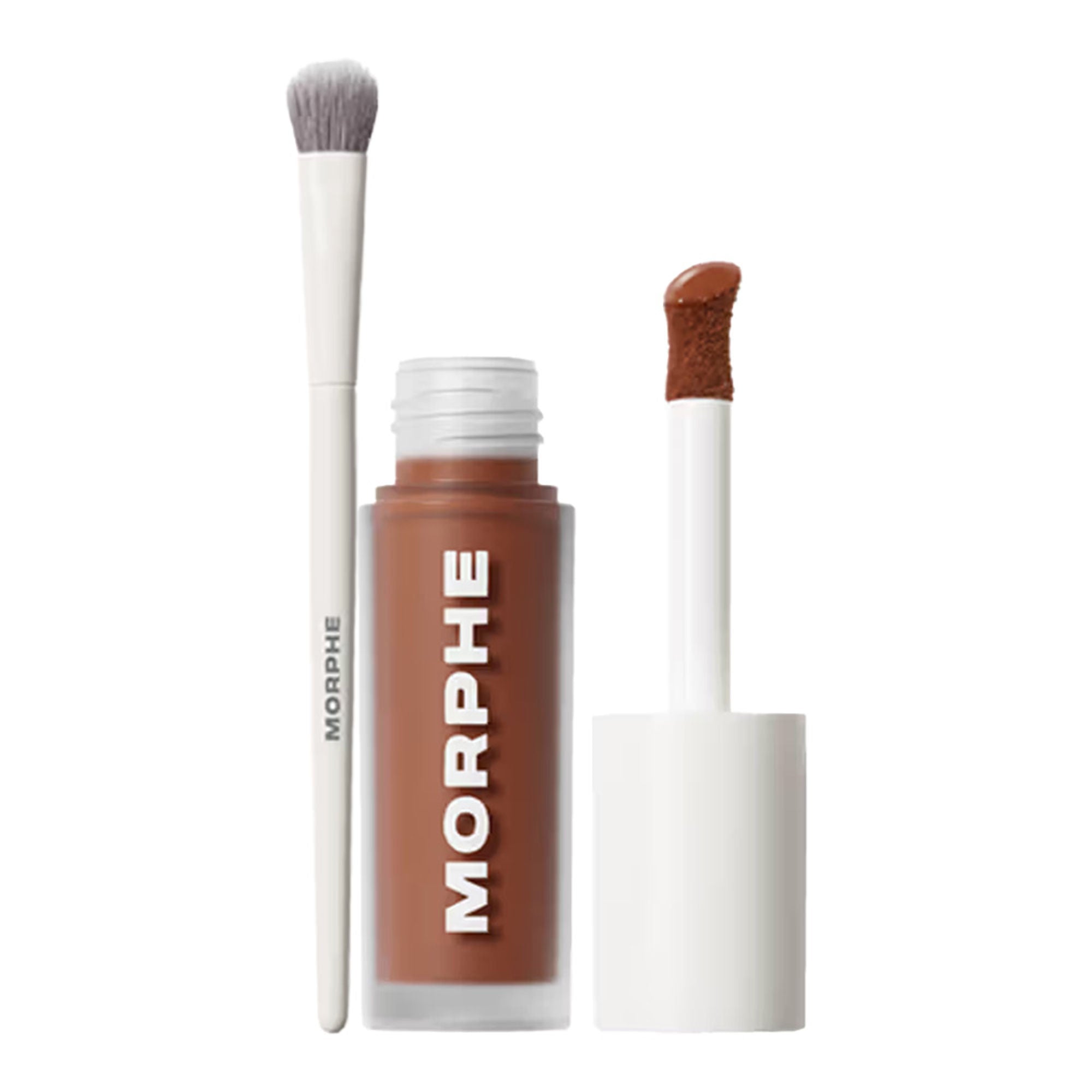 MORPHE M131 Concealer Brush + Wakeup Artist Concealer Espresso 12W | Grocsy