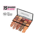 Swiss Beauty Limitless Eyeshadow Palette - Mattes, Shimmers & Metallics - 01 Stargaze | Grocsy