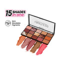 Swiss Beauty Limitless Eyeshadow Palette - Mattes, Shimmers & Metallics - 02 Sun Glazed | Grocsy