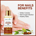She Essentials Pure Cold Pressed Natural Unrefined Jojoba Oil For Face, Hair & Skin | Grocsy