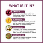 She Essentials Onion Hair Serum With Onion & Biotin For Strong Frizz - Free Hair | Grocsy