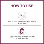 She Essentials Onion Hair Serum With Onion & Biotin For Strong Frizz - Free Hair | Grocsy