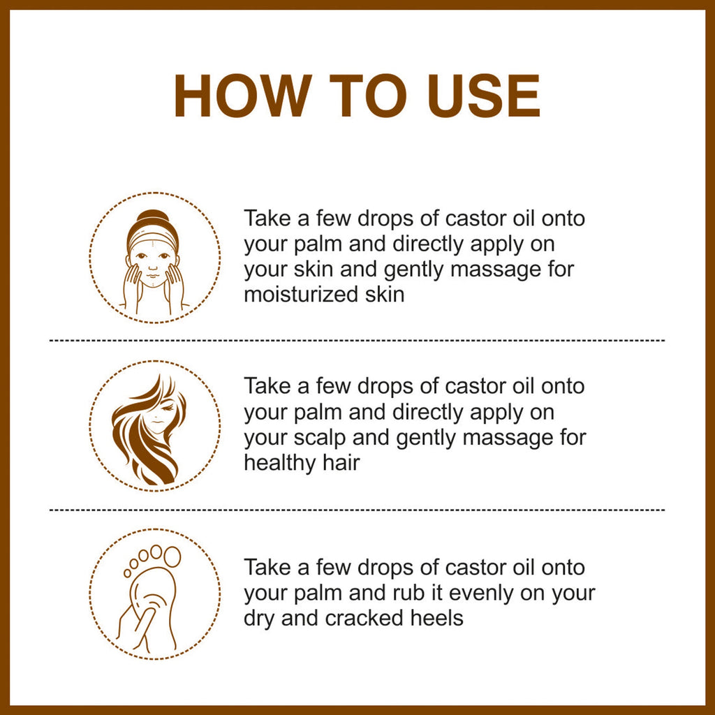 She Essentials Pure Cold Pressed Natural Hair & Skin Oil With Castor | Grocsy