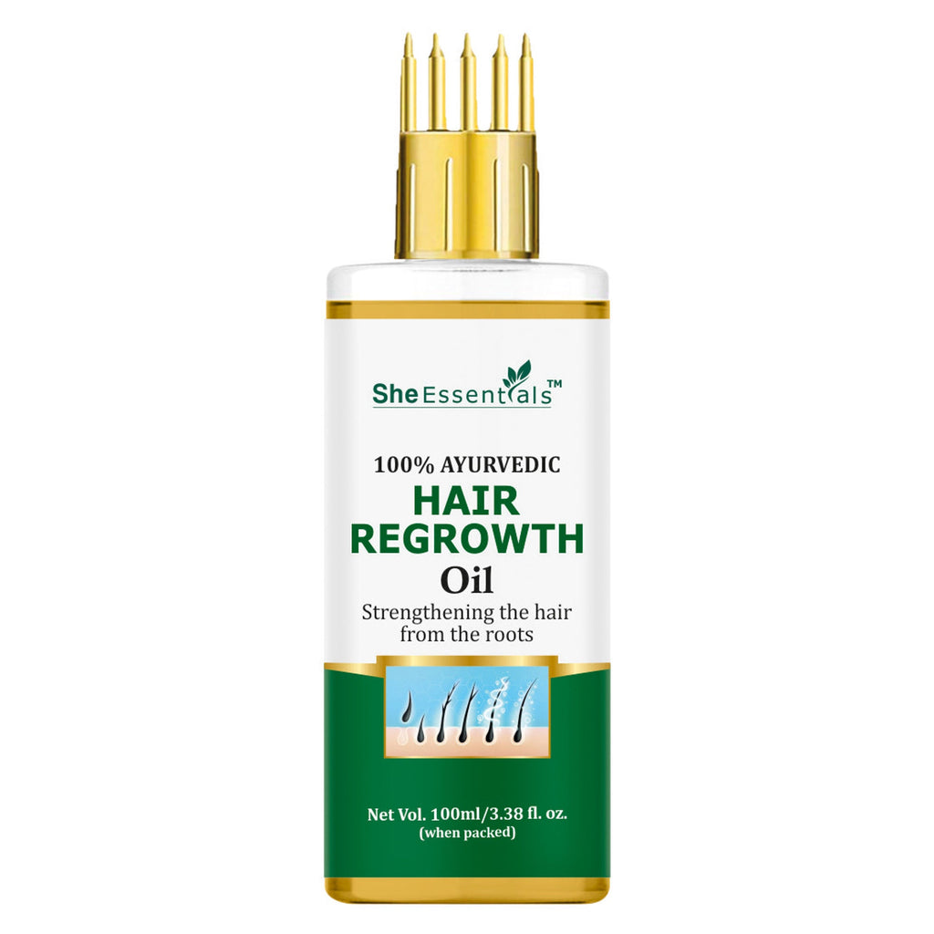 She Essentials Hair Regrowth Oil Infused With Rosemary For Anti Hair Fall & Hair Growth | Grocsy