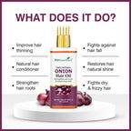 She Essentials Onion Hair Oil For Hair Fall Control | Grocsy