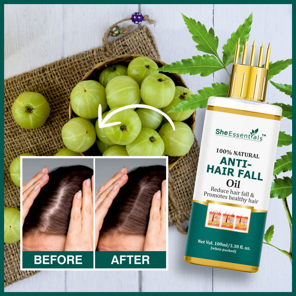 She Essentials Anti Hair Fall & Hair Growthoil For All Types Of Hair | Grocsy