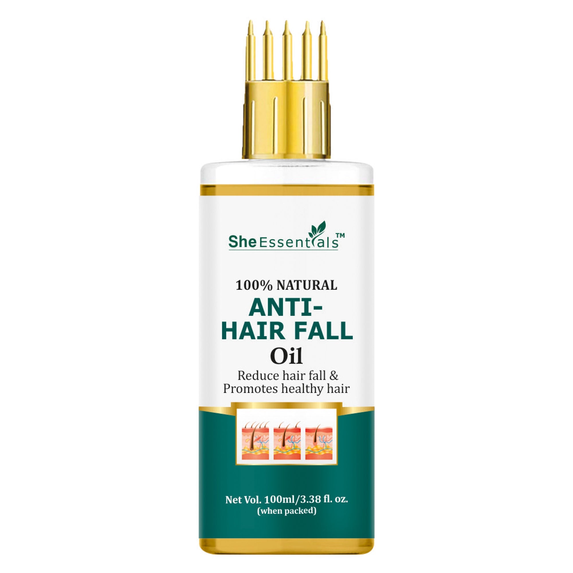 She Essentials Anti Hair Fall & Hair Growthoil For All Types Of Hair | Grocsy