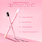 PINKFLASH Waterproof Kajal Eyeliner Pencil - Wt01 White | Grocsy