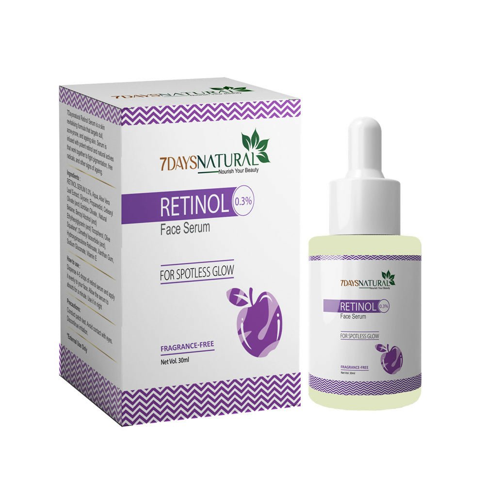 7 Days Organic Retinol Serum for Face | Grocsy