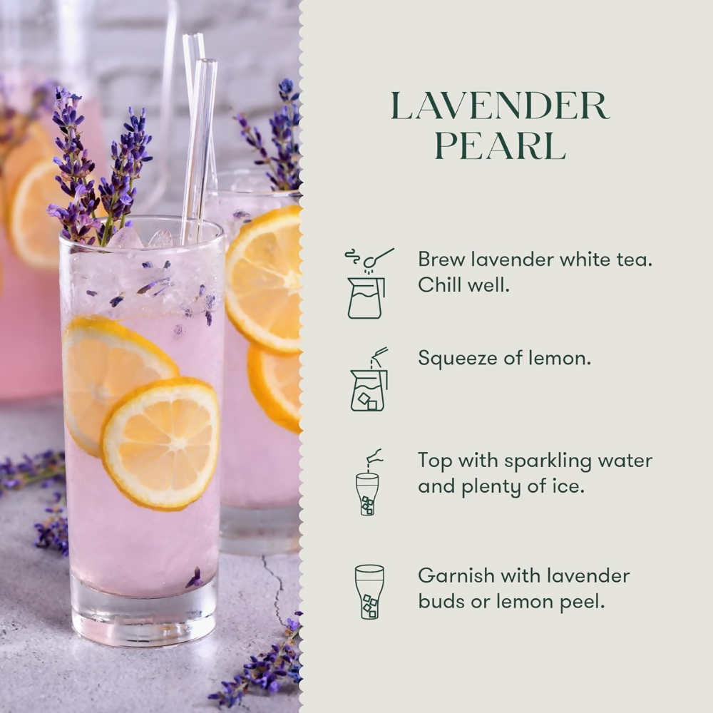 Luxmi Estates Lavender Valley White Tea | Grocsy
