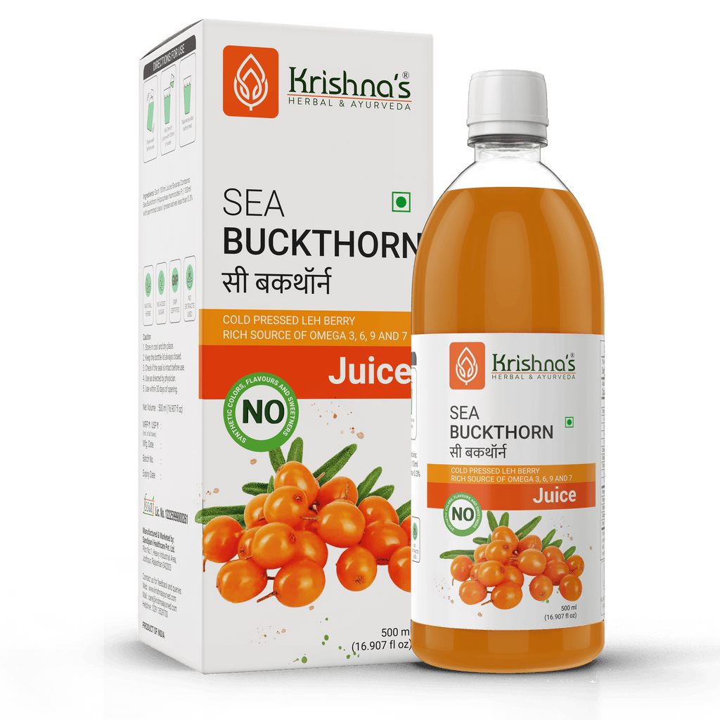 Krishna'S Herbal & Ayurveda Sea Buckthorn Juice | Grocsy