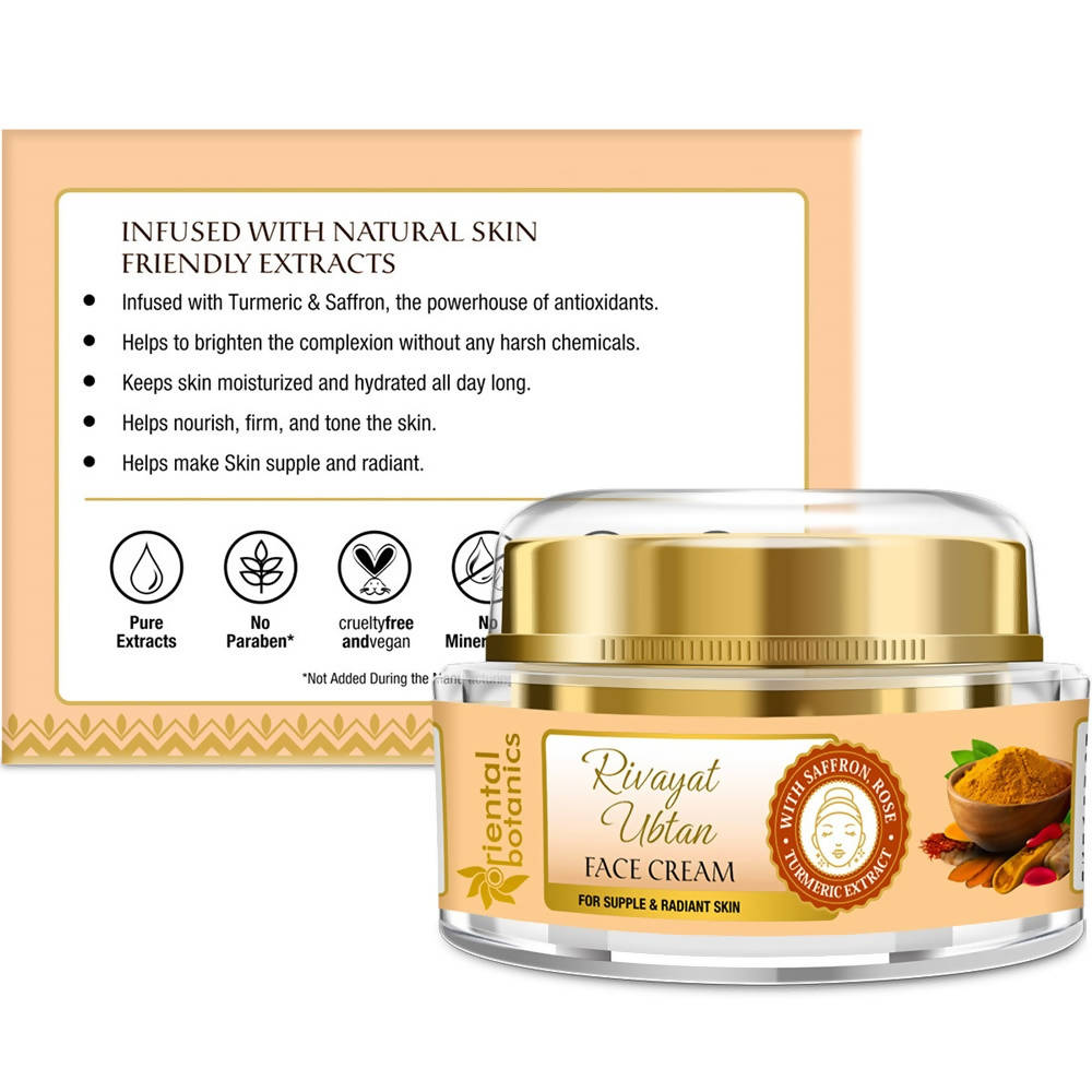 St.Botanica Rivayat Ubtan Face Cream | Grocsy