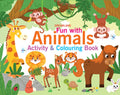 Dreamland Fun with Animals Activity & Colouring : Children Interactive & Activity Book | Grocsy