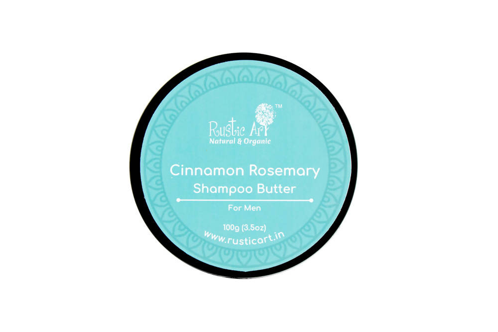 Rustic Art Cinnamon Rosemary Shampoo Butter | Grocsy