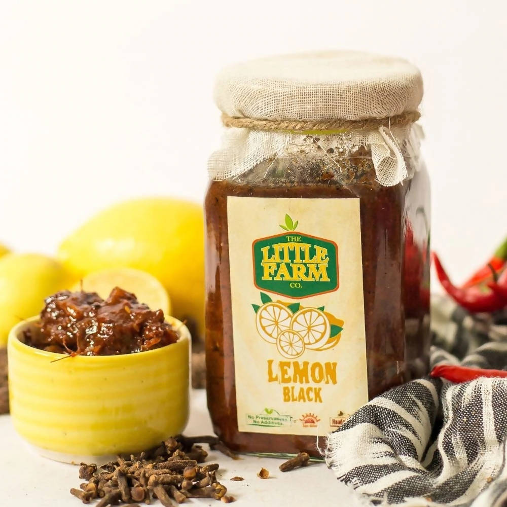 The Little Farm Co Lemon Black Pickle | Grocsy