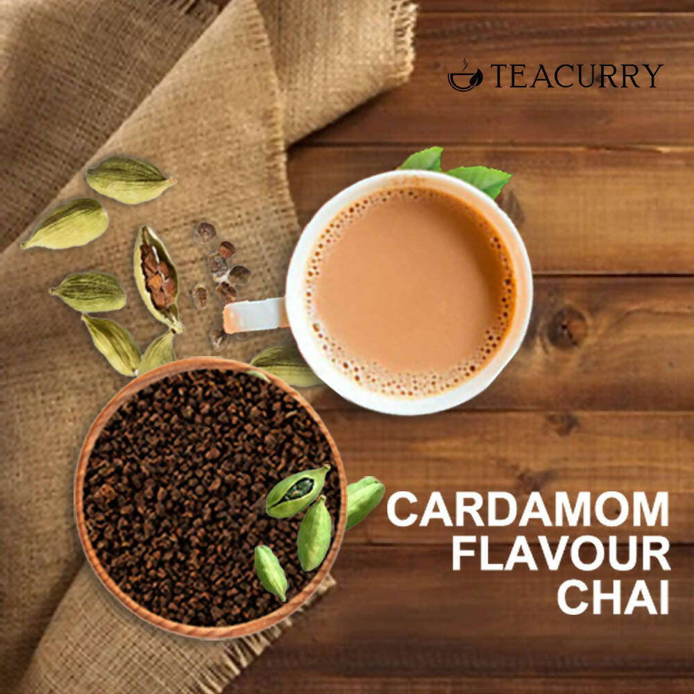Teacurry Cardamom Chai Powder | Grocsy