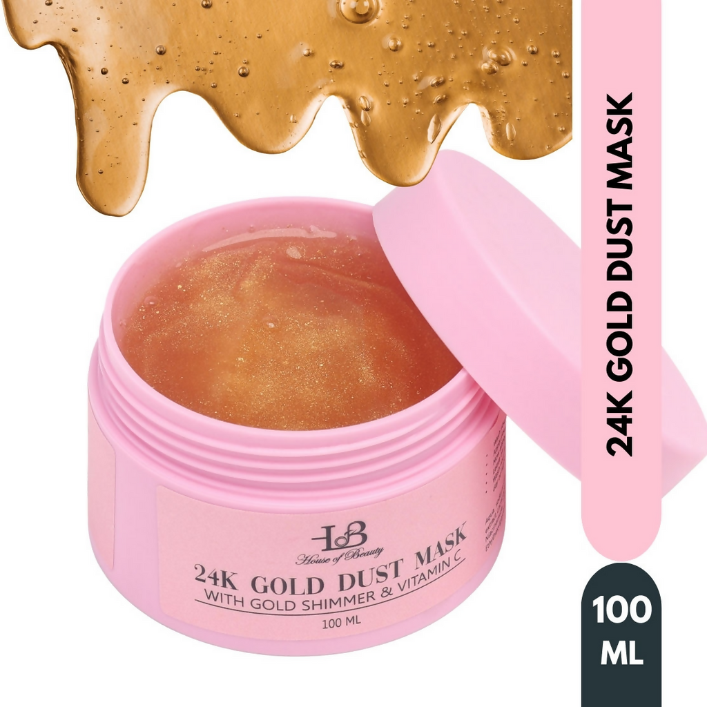 House of Beauty 24K Gold Dust Face Mask | Grocsy