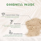 FOY Naturals Berries & French Clay Face Mask | Grocsy