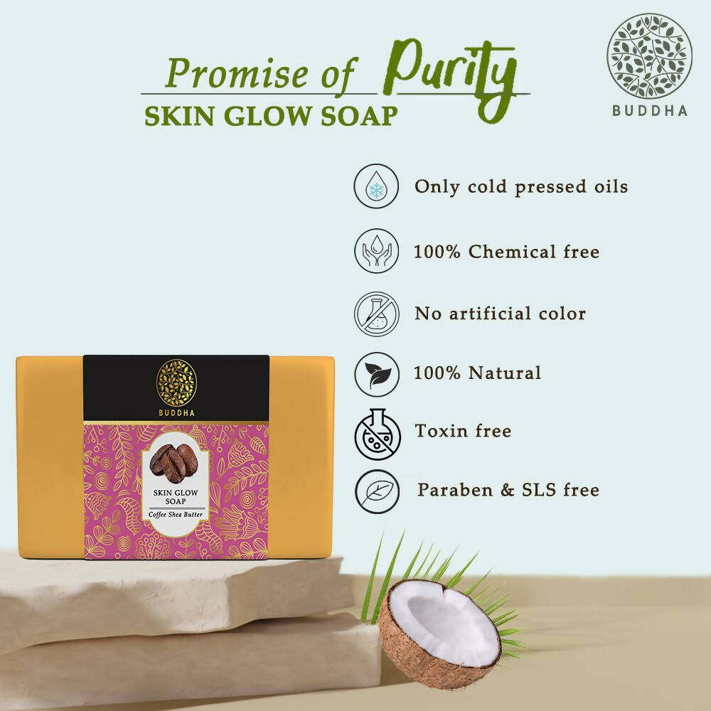 Buddha Natural Skin Glow soap - Removing Impurities and Moisturizing the skin | Grocsy