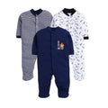Daddy - G Rompers/Sleepsuits/Jumpsuit /Night Suits for New Born Babies - Navy Blue | Grocsy