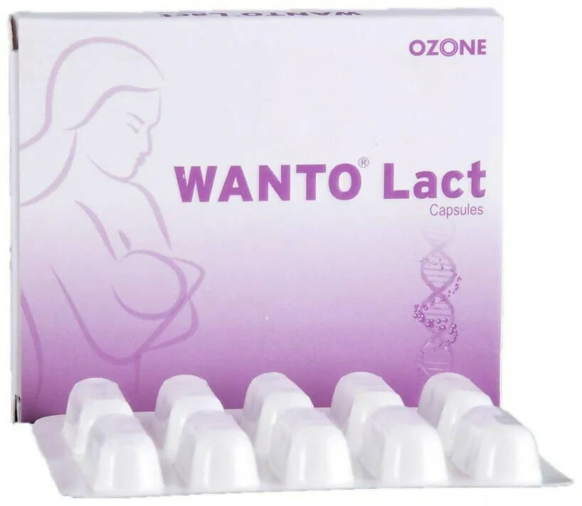 Ozone Ayurvedics Wanto Lact Capsules | Grocsy